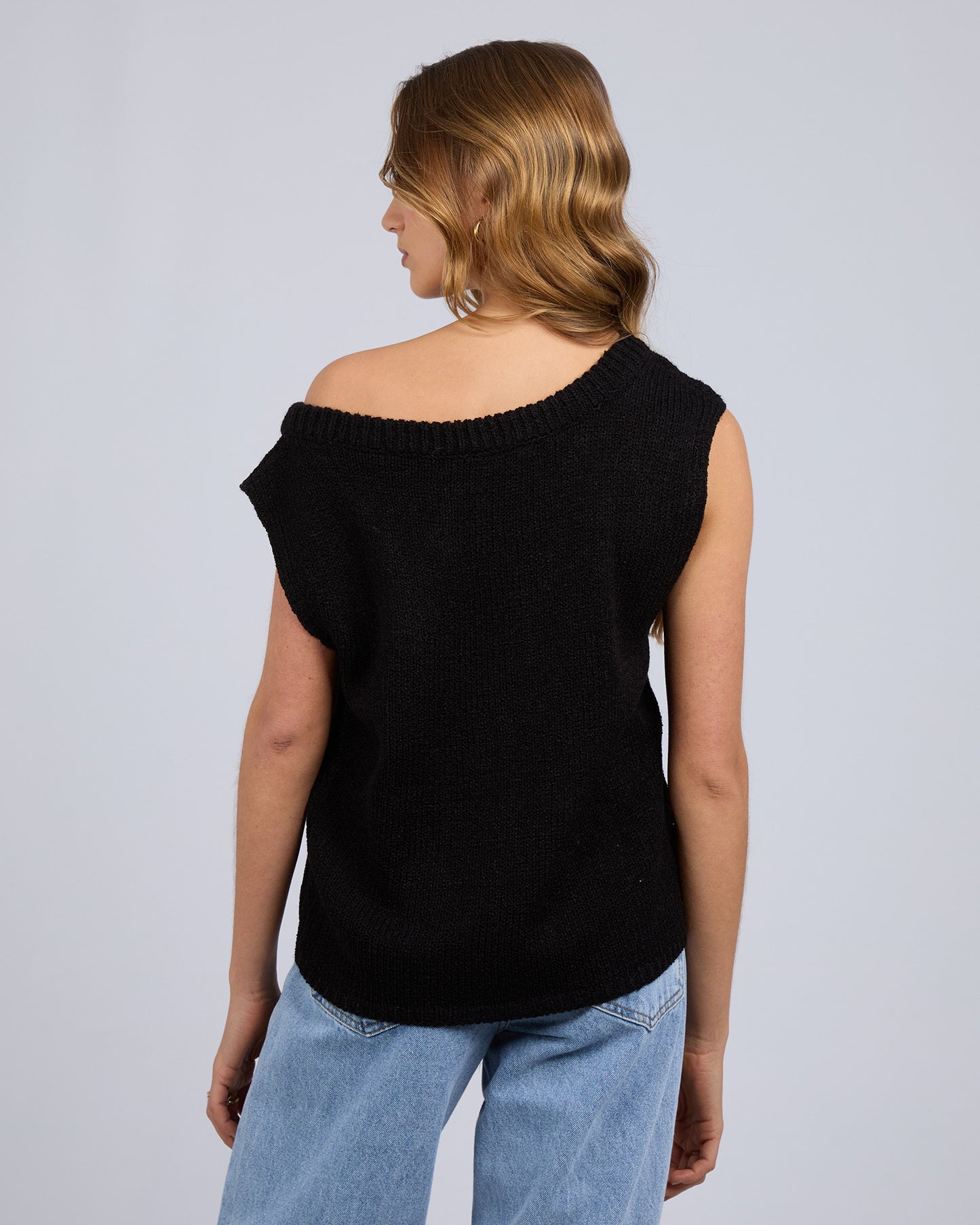 Solara Knit Top - Black