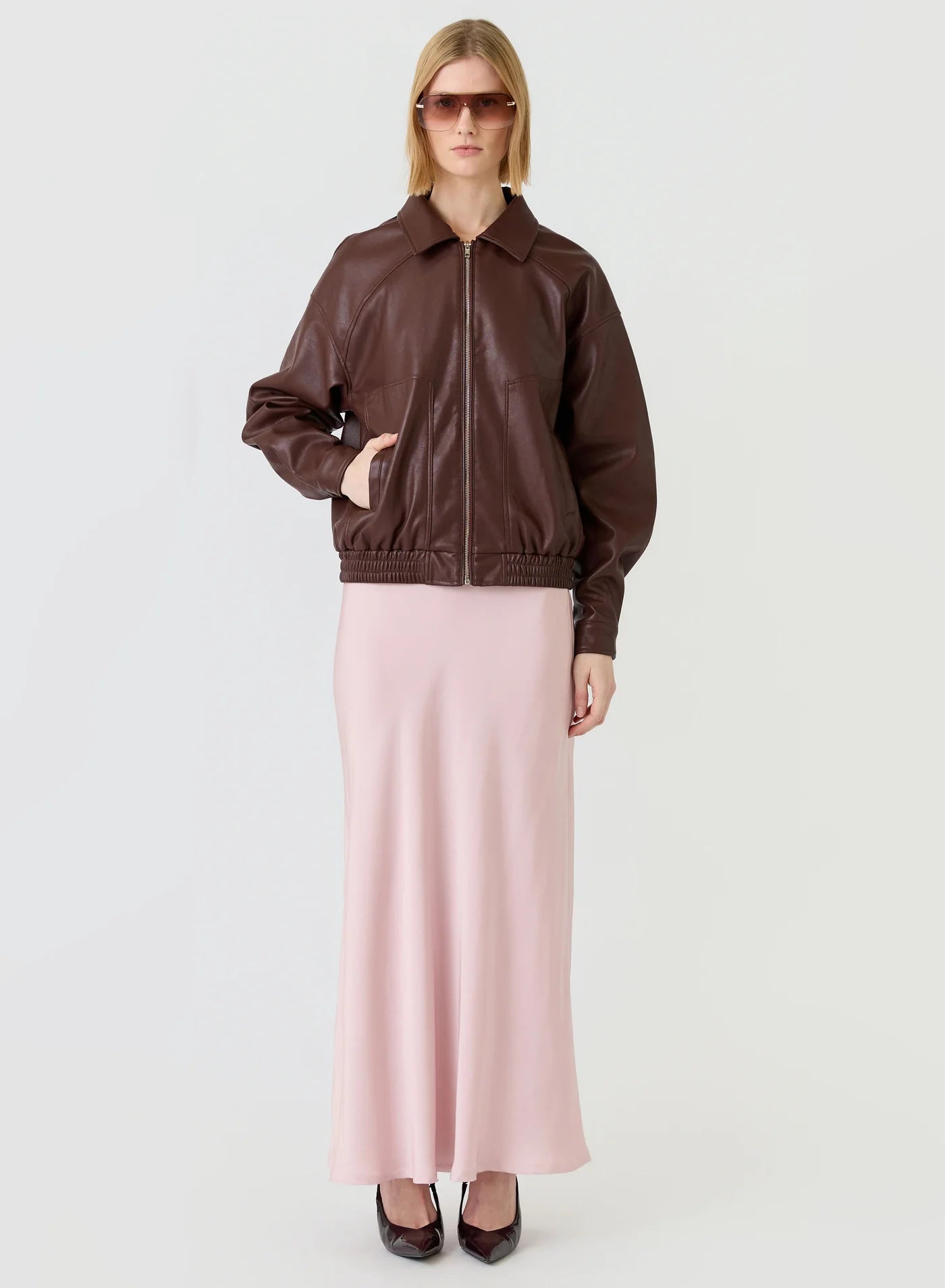 Clea Jacket -  Mulberry