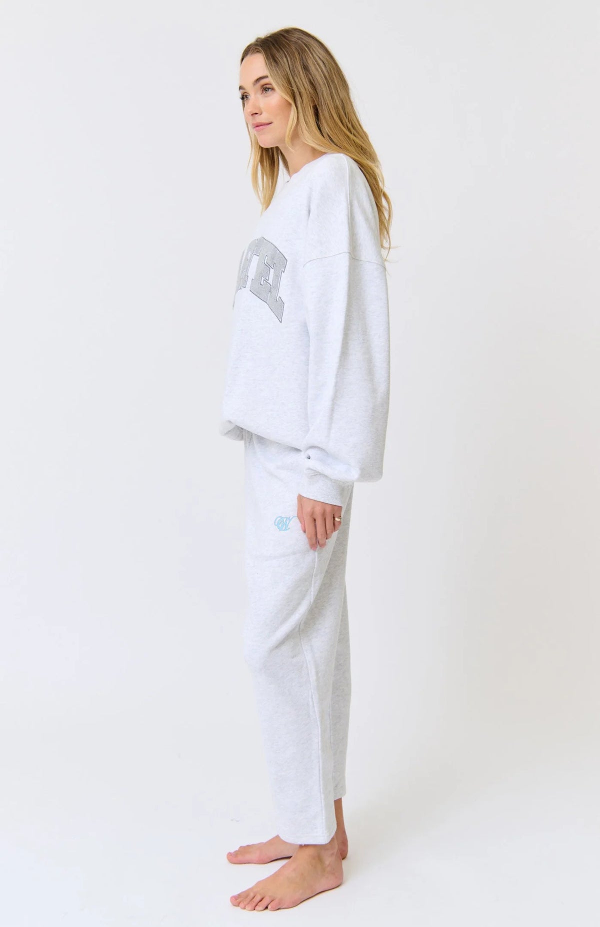 Grace Track Pant - Grey Marle - Cartel & Willow