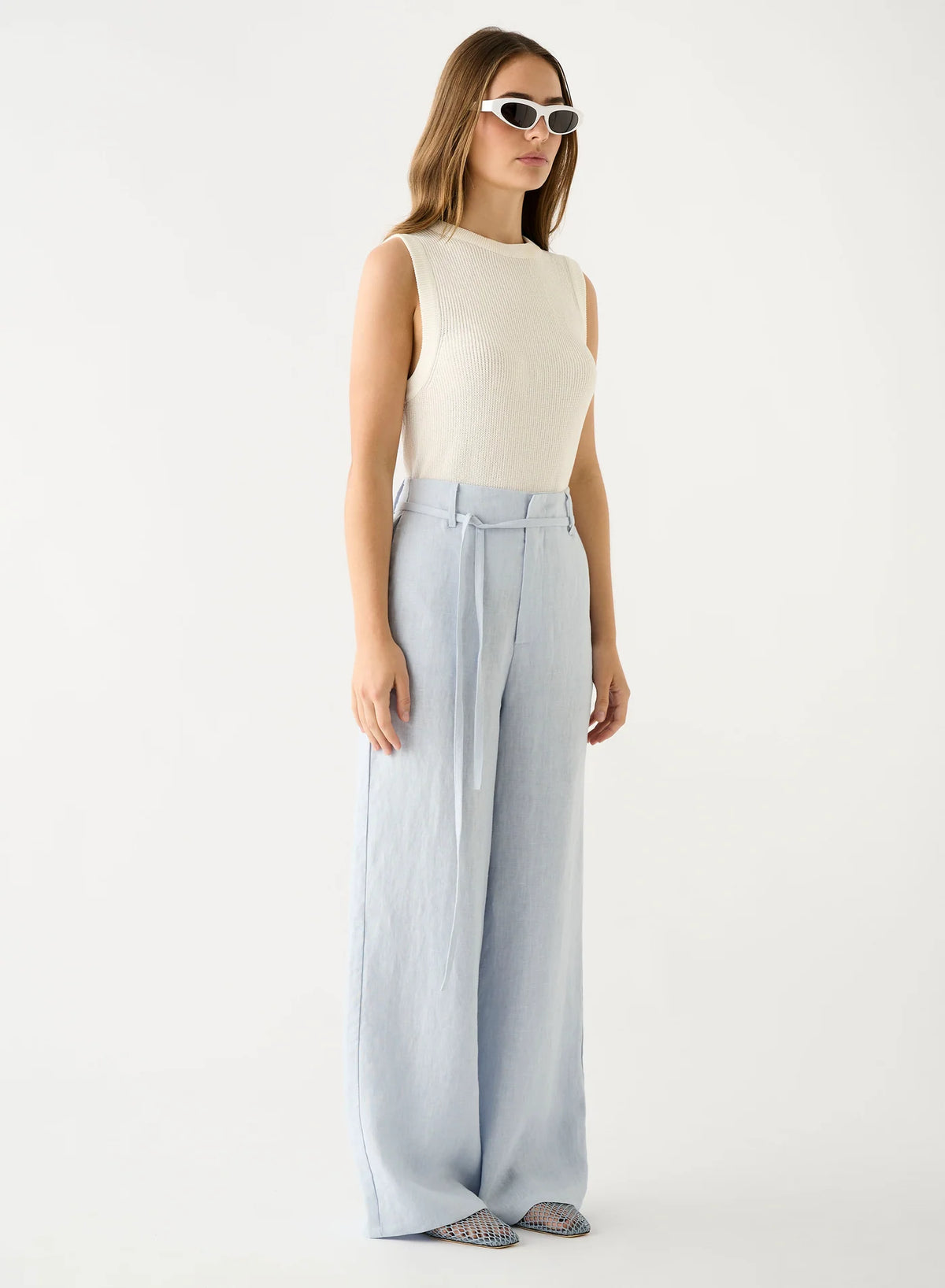 Rebound Knit Tank - Ivory