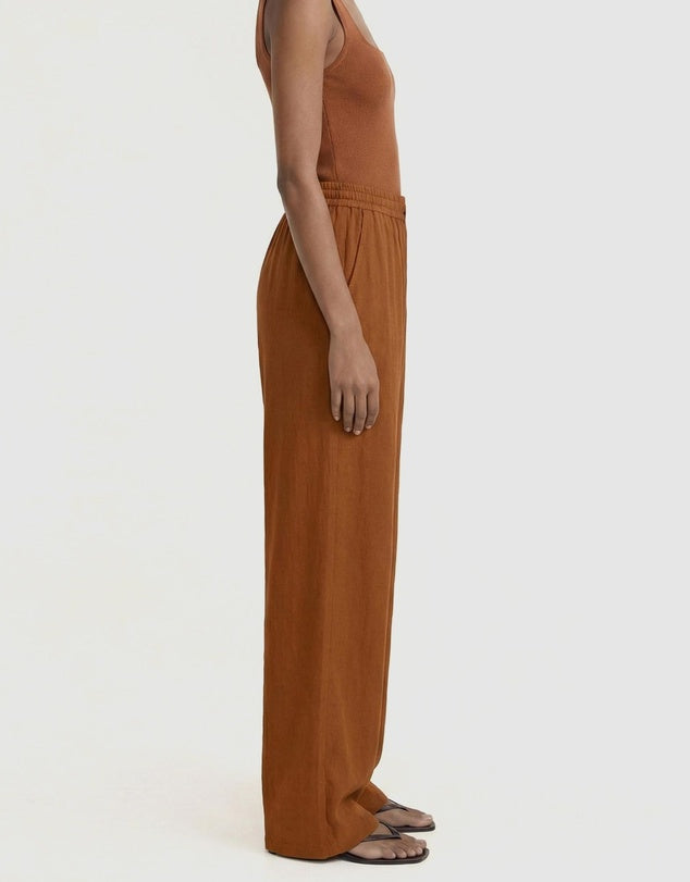 Solene Relaxed Pants - Copper