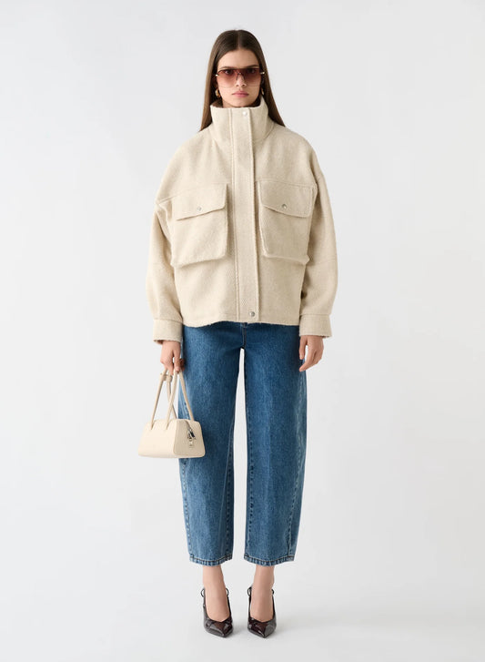 Getaway Jacket - Cream