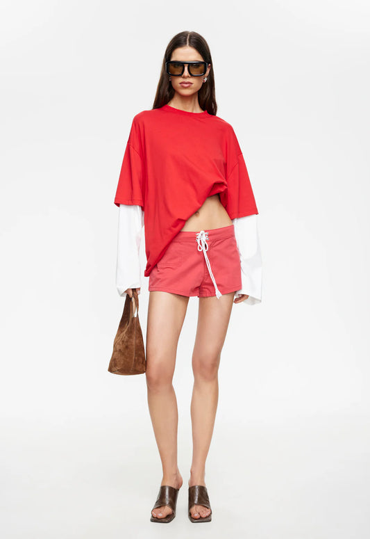 Bottega Shirt - Crimson