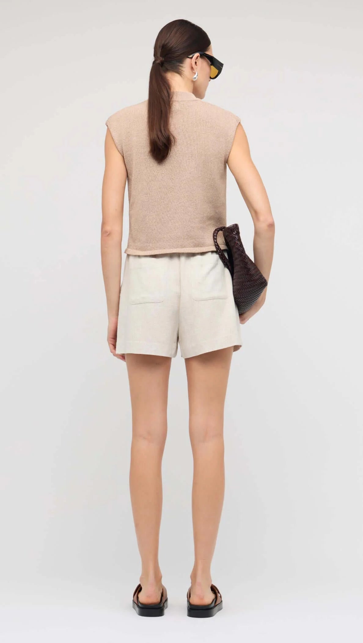 Dune Knit Tank - Latte