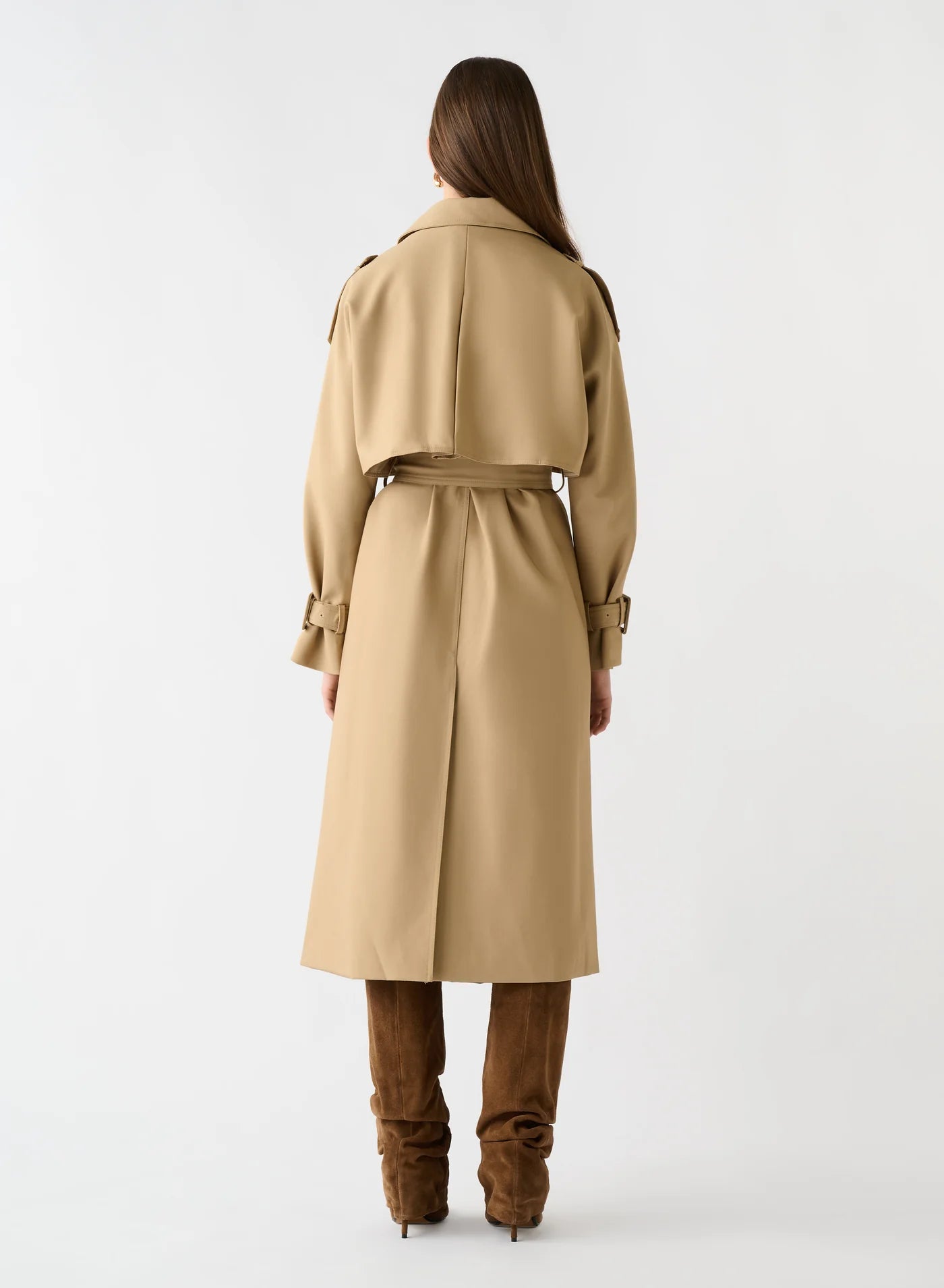 Metro Trench Coat - Camel