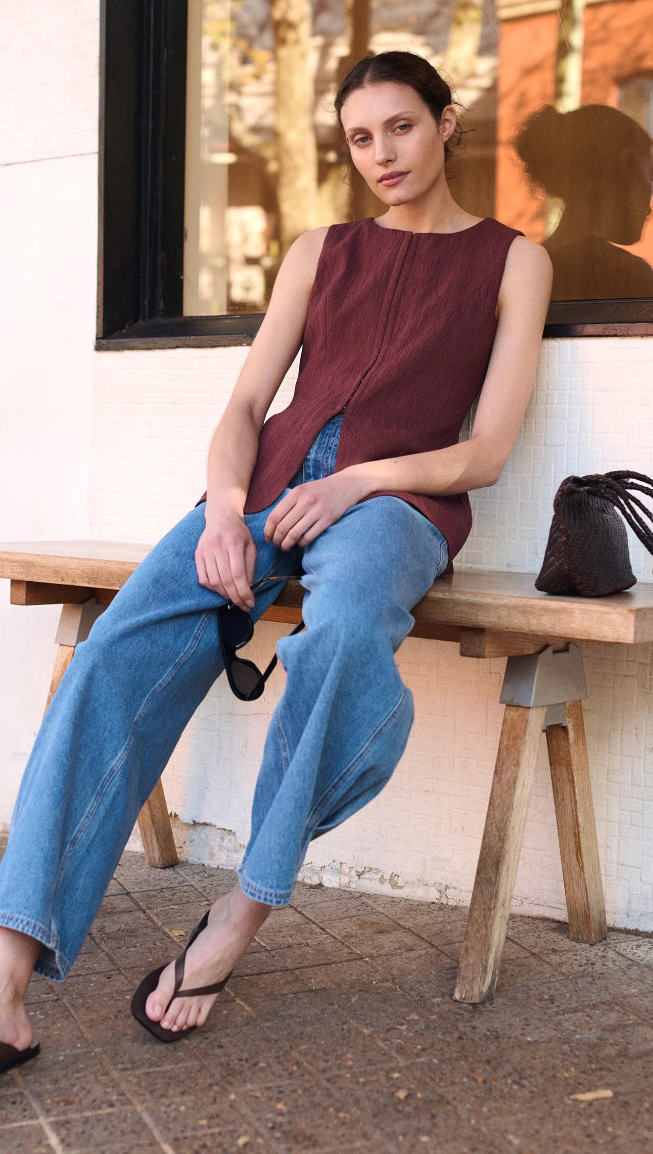 Sera Vest Top - Shiraz