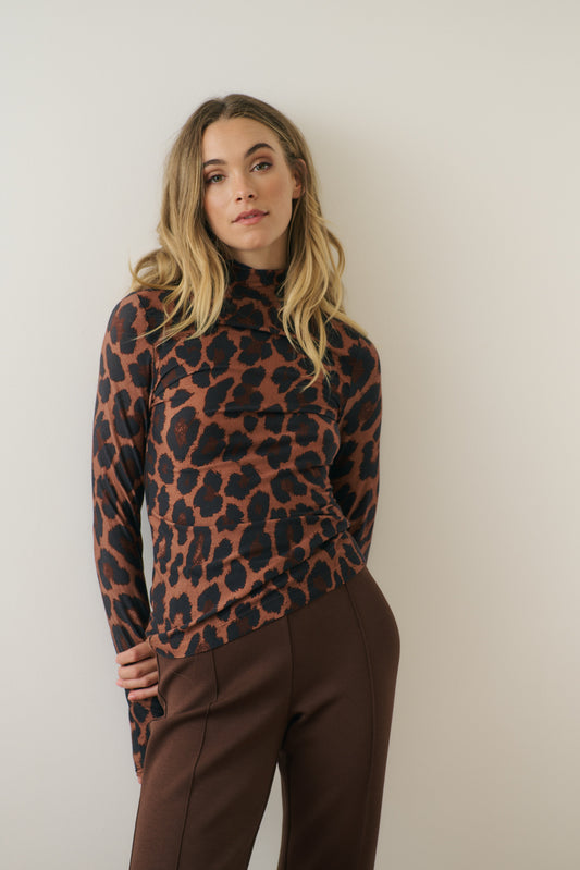 Safiya Skivvy - Coco Leopard
