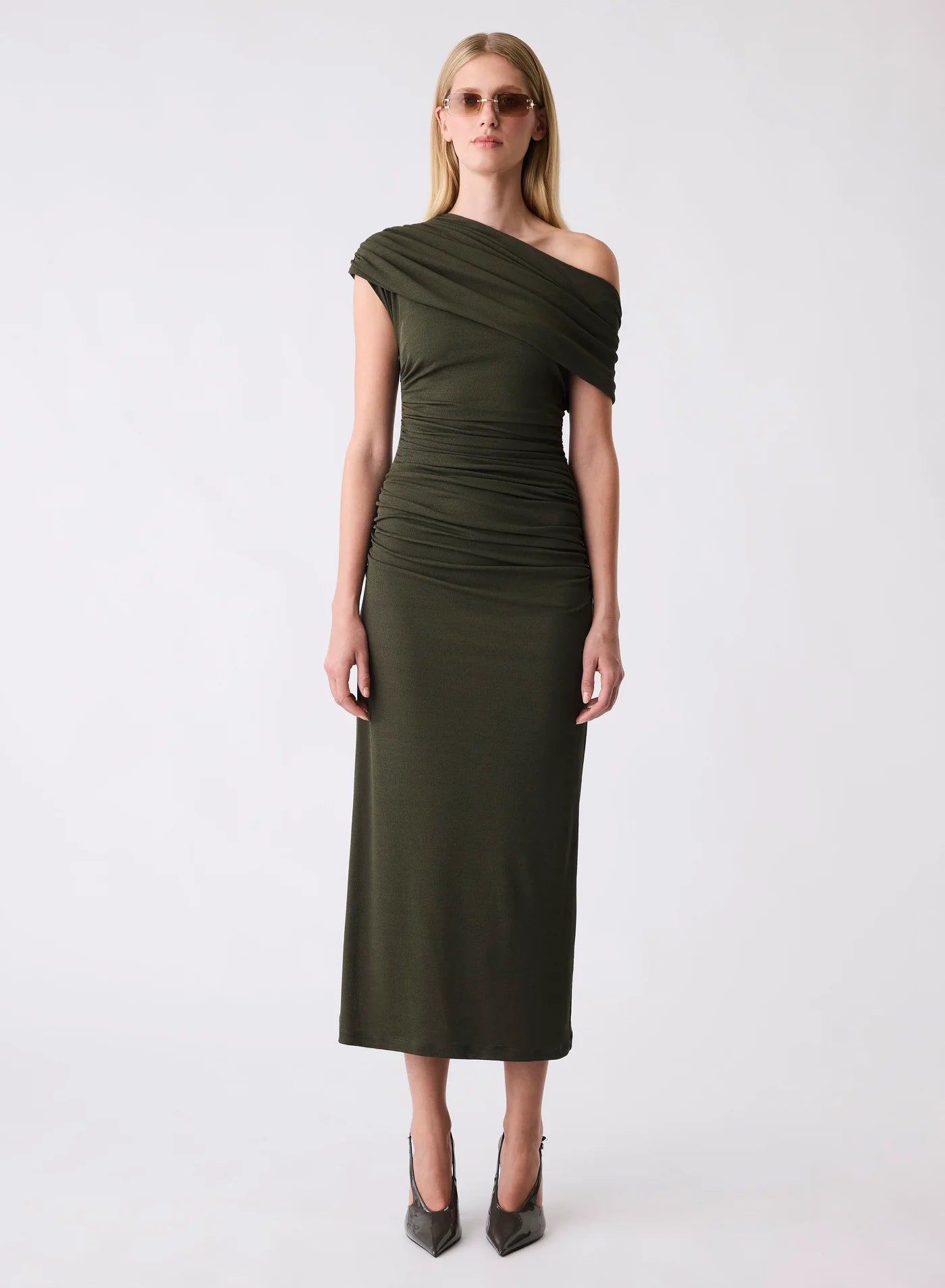 Pause Dress - Khaki