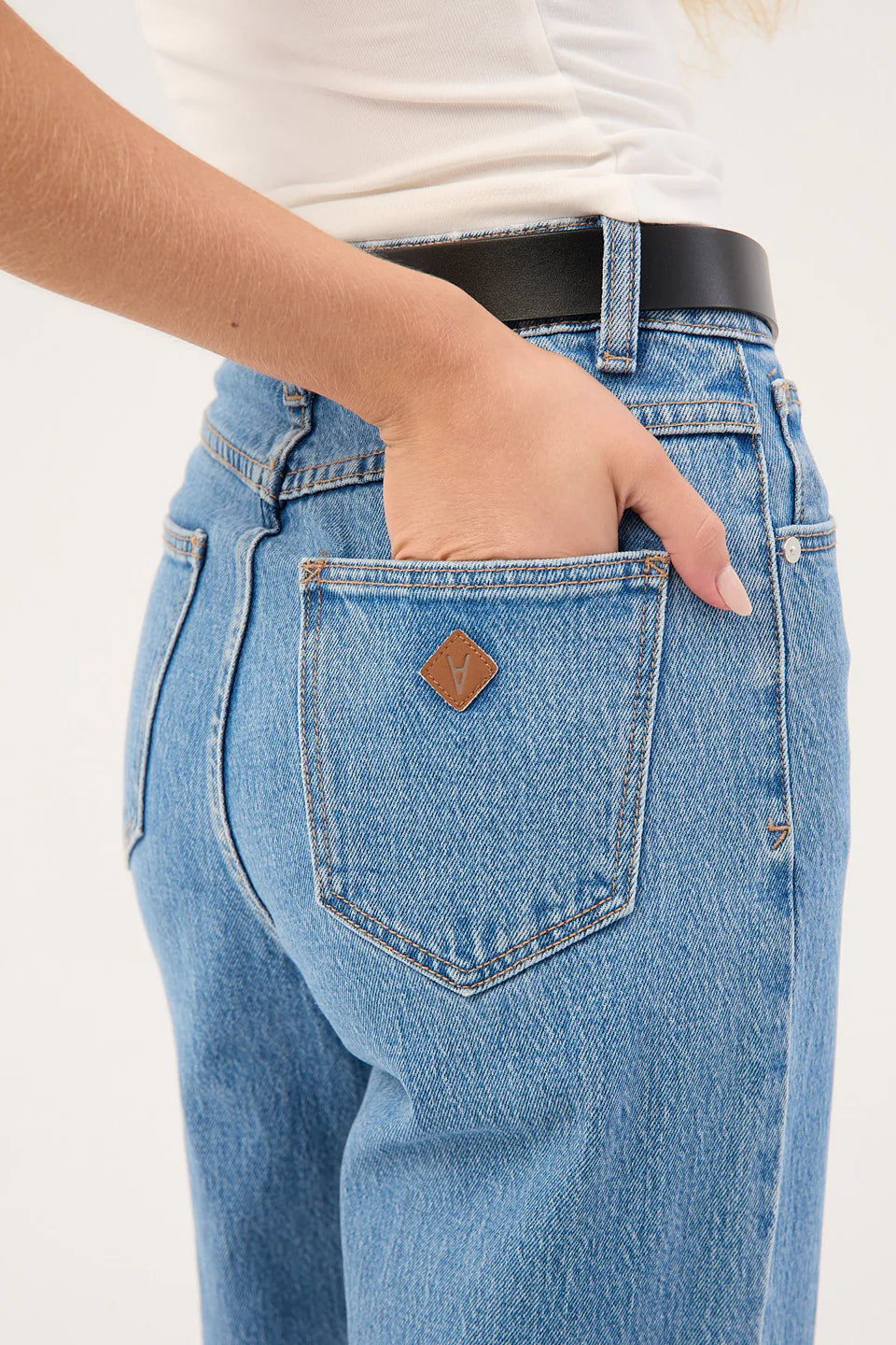 A 94 High & Wide Petite Debbie Jeans