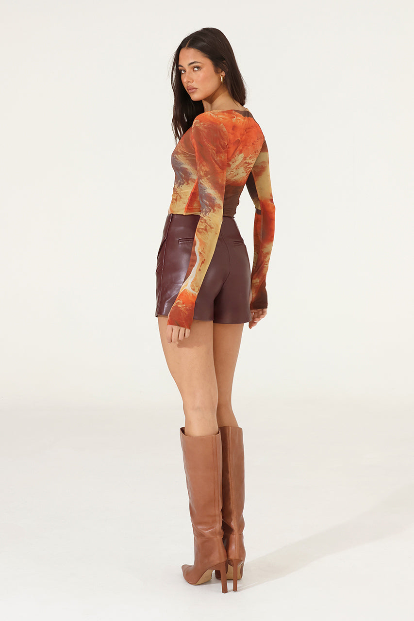 Marselle Mini Skort - Plum