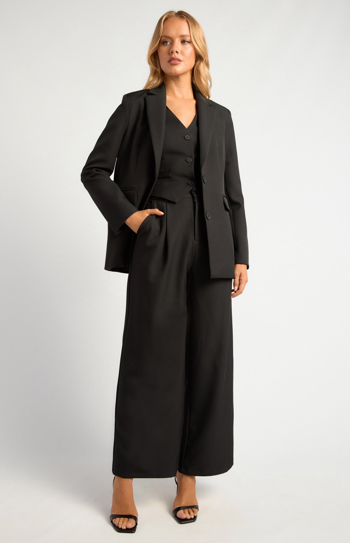Oversized Blazer - Black