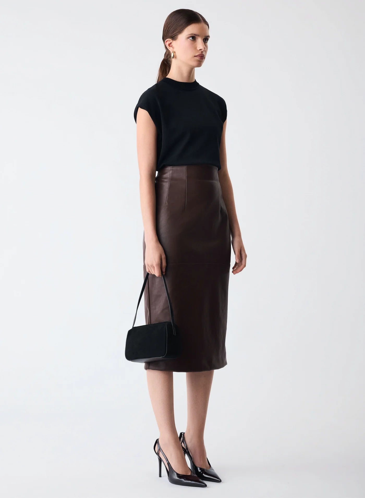 Forme Skirt - Chocolate