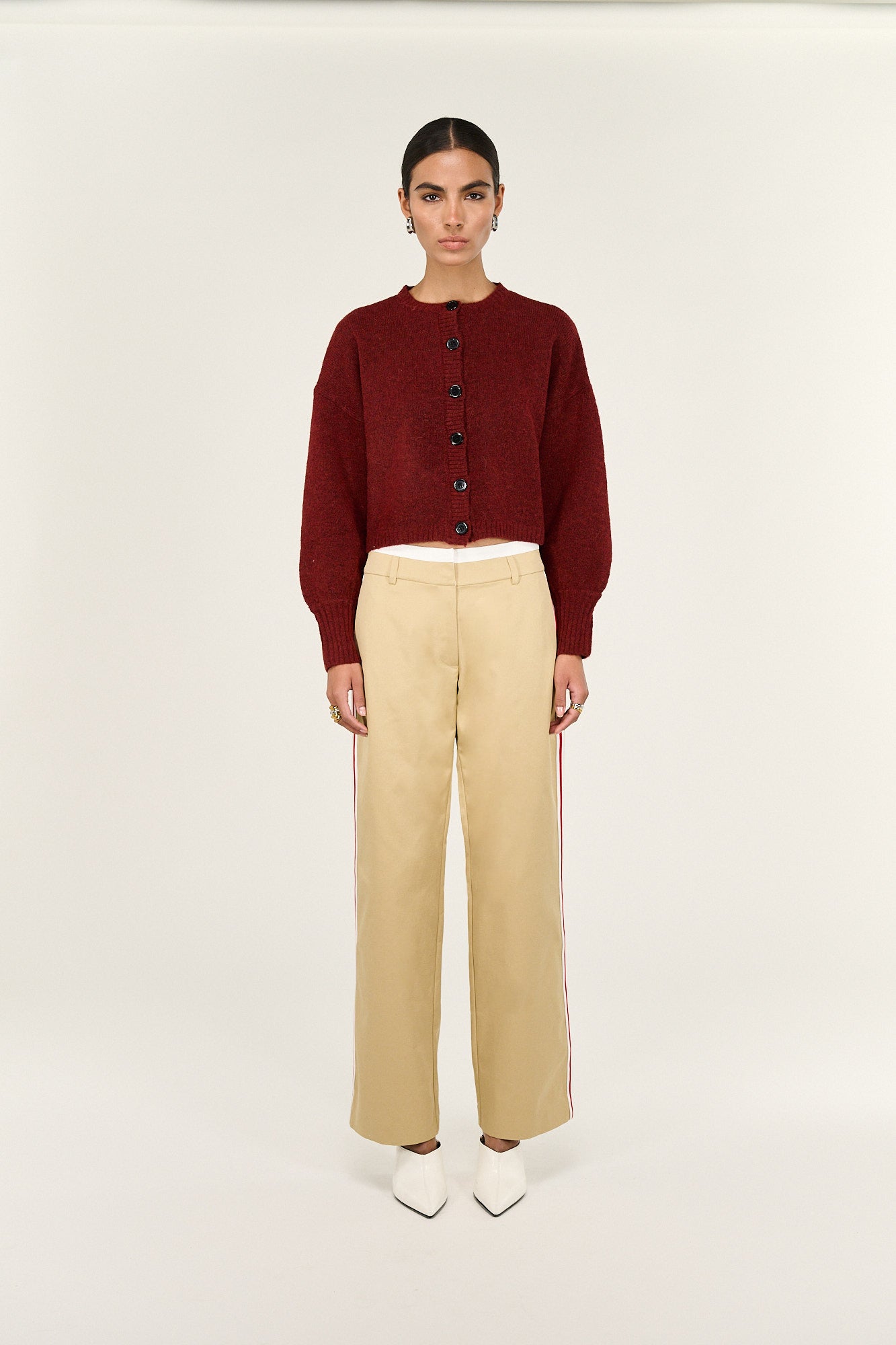Sigrid Cardigan - Wine