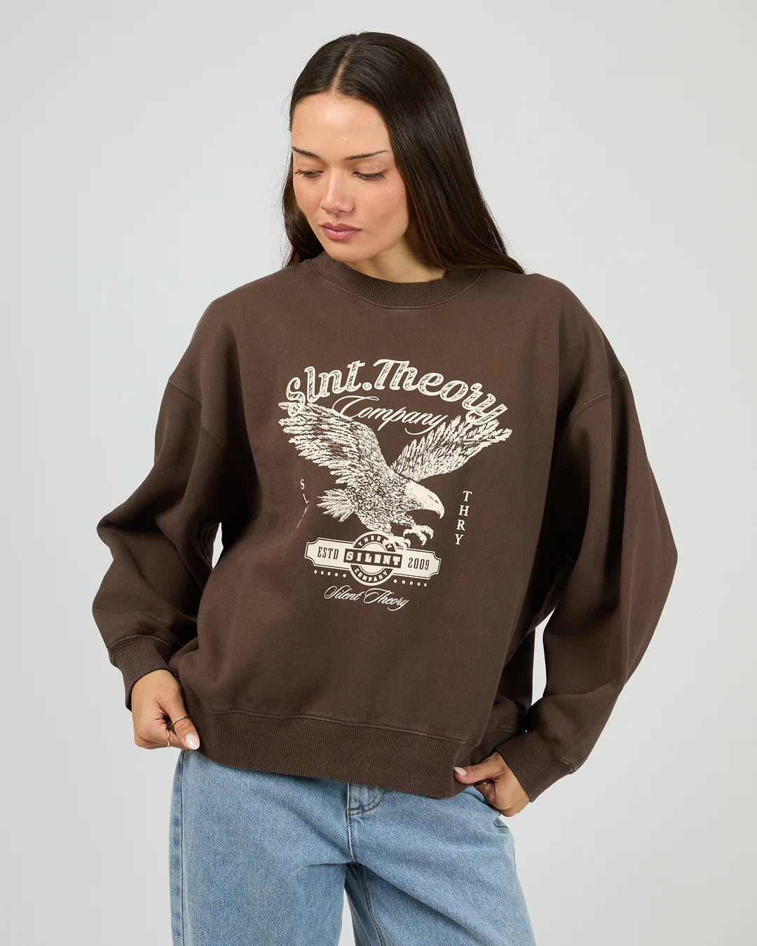 Legacy Crew Sweater - Chocolate