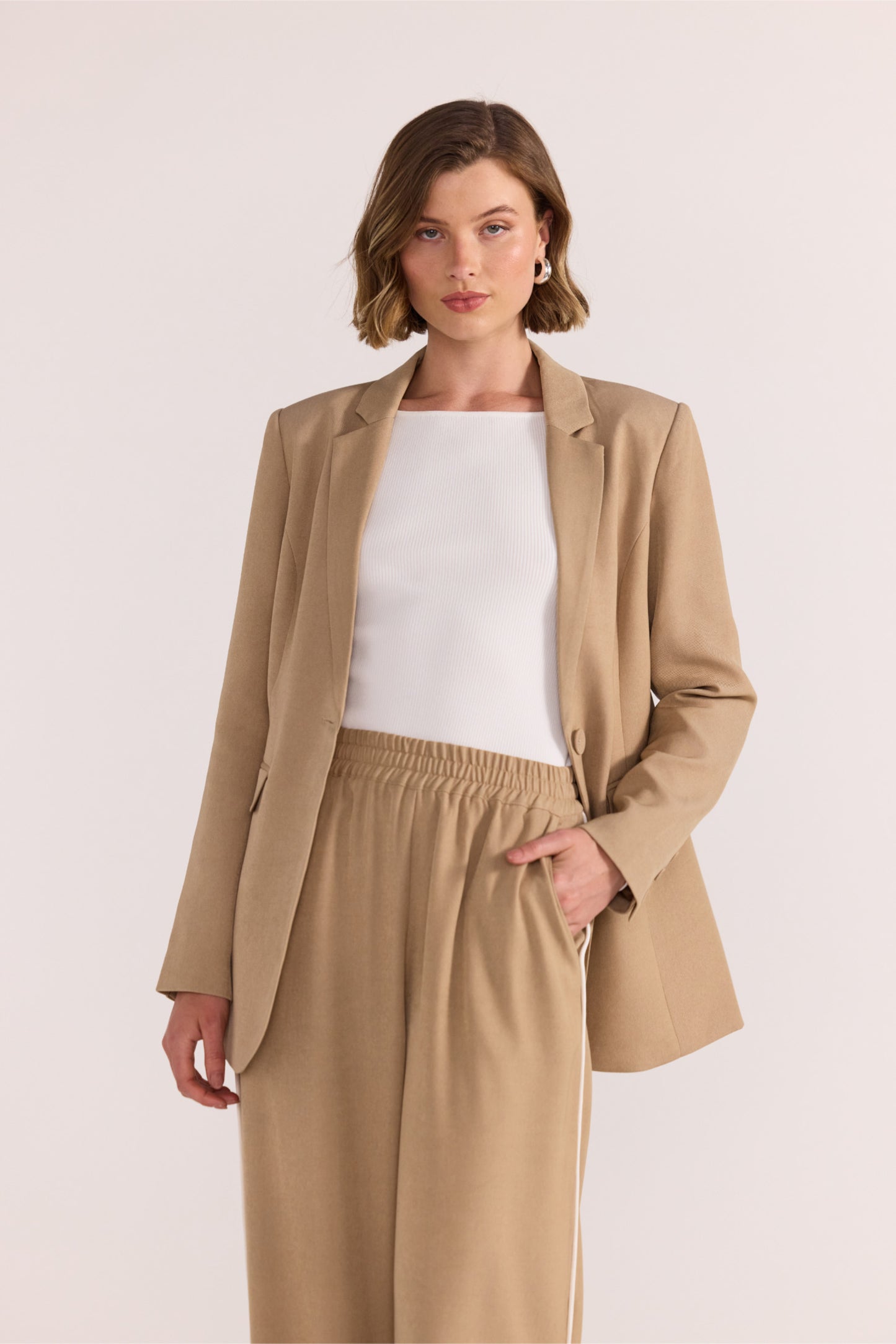 Bromley Blazer - Camel