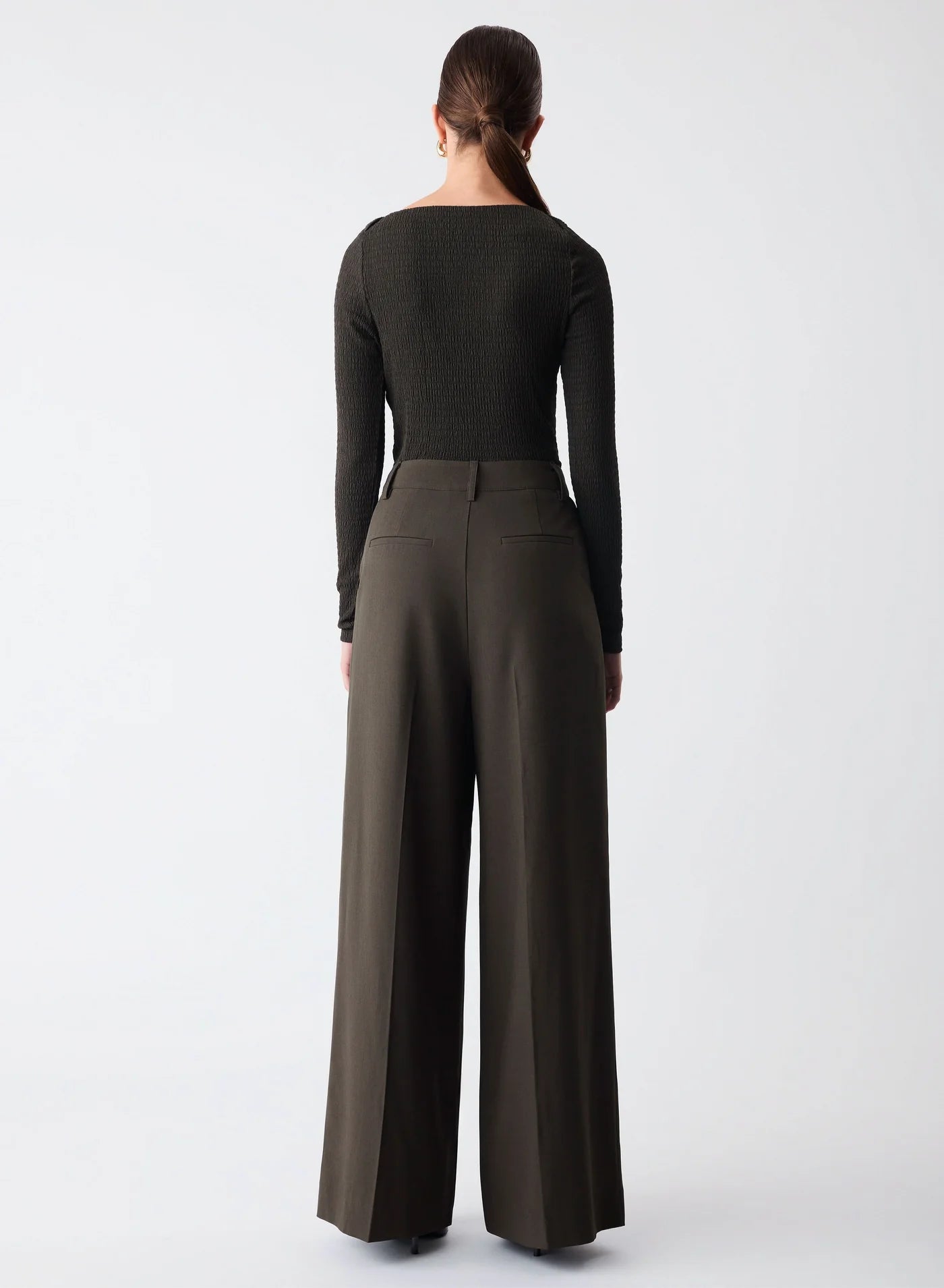 Counter Balance Top - Dark Olive