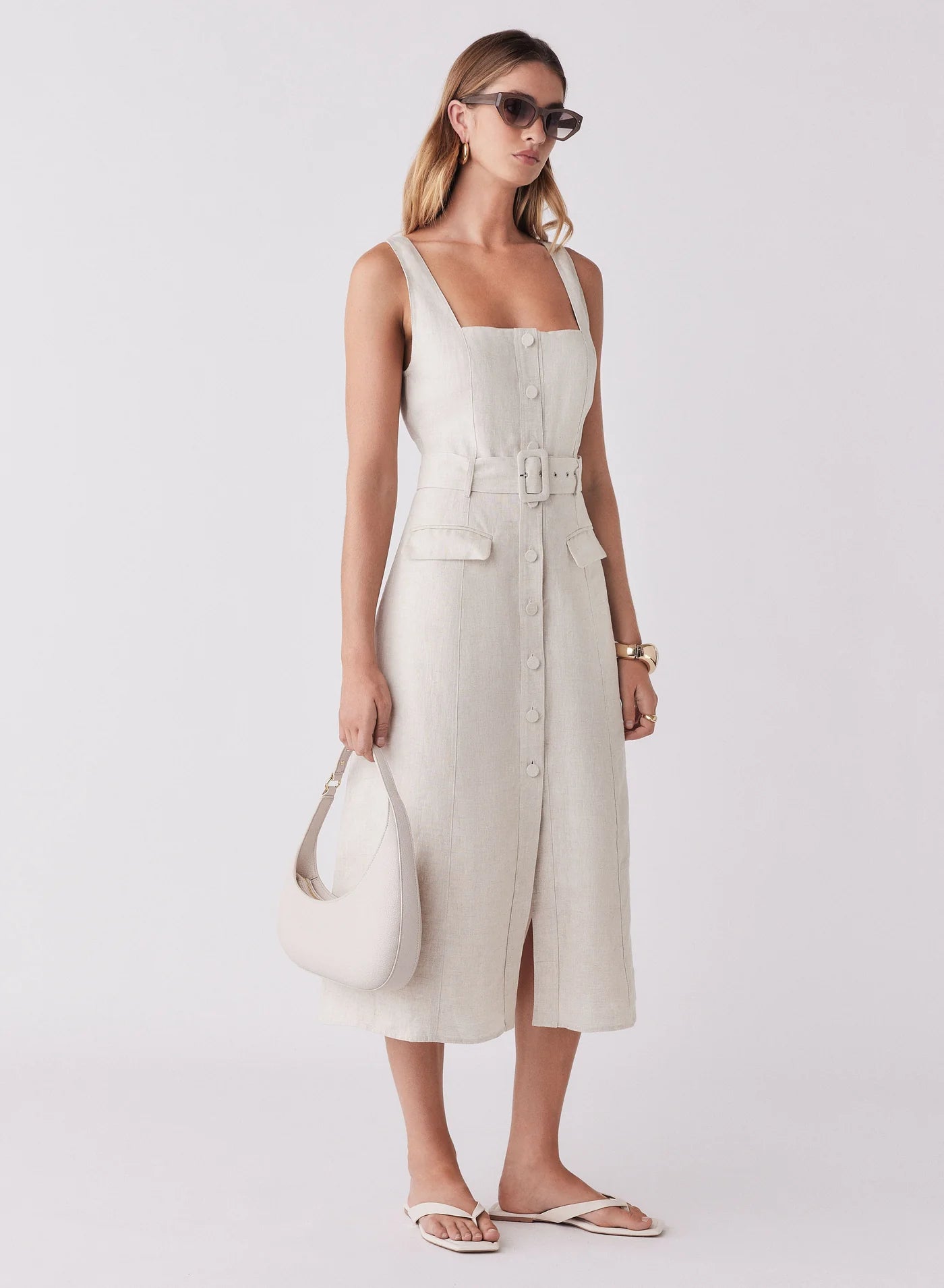 Portsea Dress - Natural