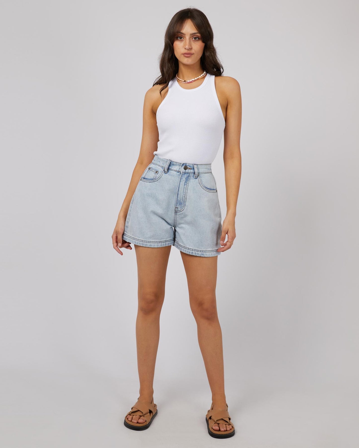 Josie Denim Short - Bleach
