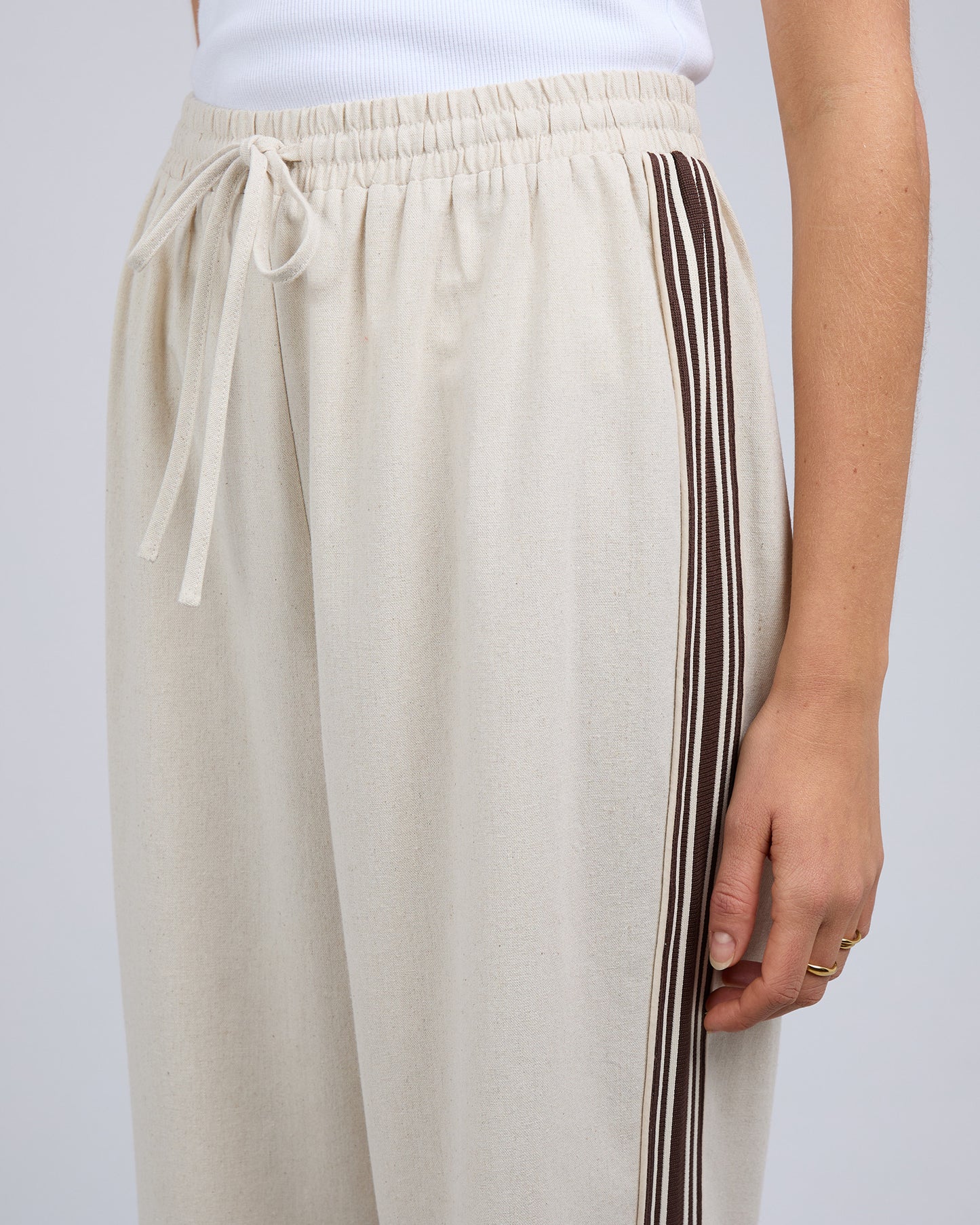 Matilda Linen Pant - Natural