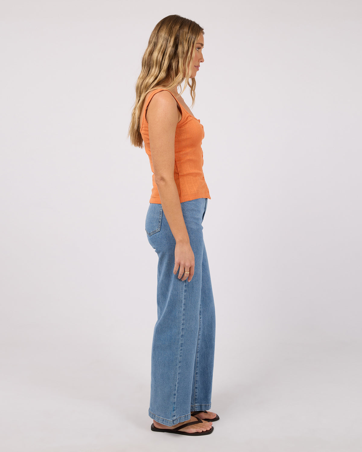 Tia Tank - Terracotta - All About Eve