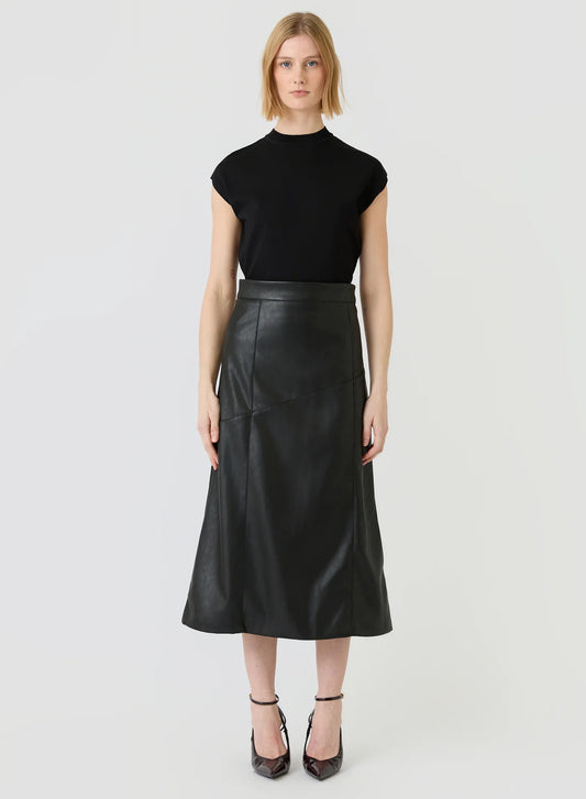 Clea Midi Skirt - Black