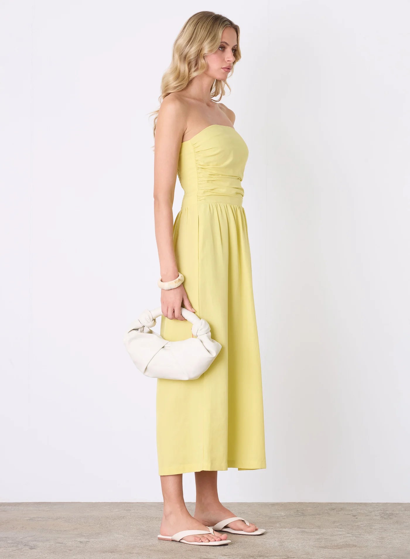 Popsicle  Bandeau Dress - Citrus