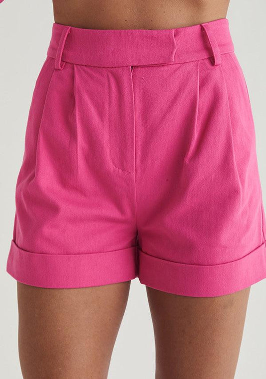 Thalia Shorts - Cerise by MOS The Label - in 6 | SWAACE