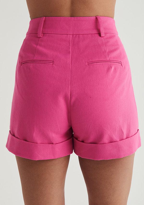 Thalia Shorts - Cerise by MOS The Label - in 6 | SWAACE