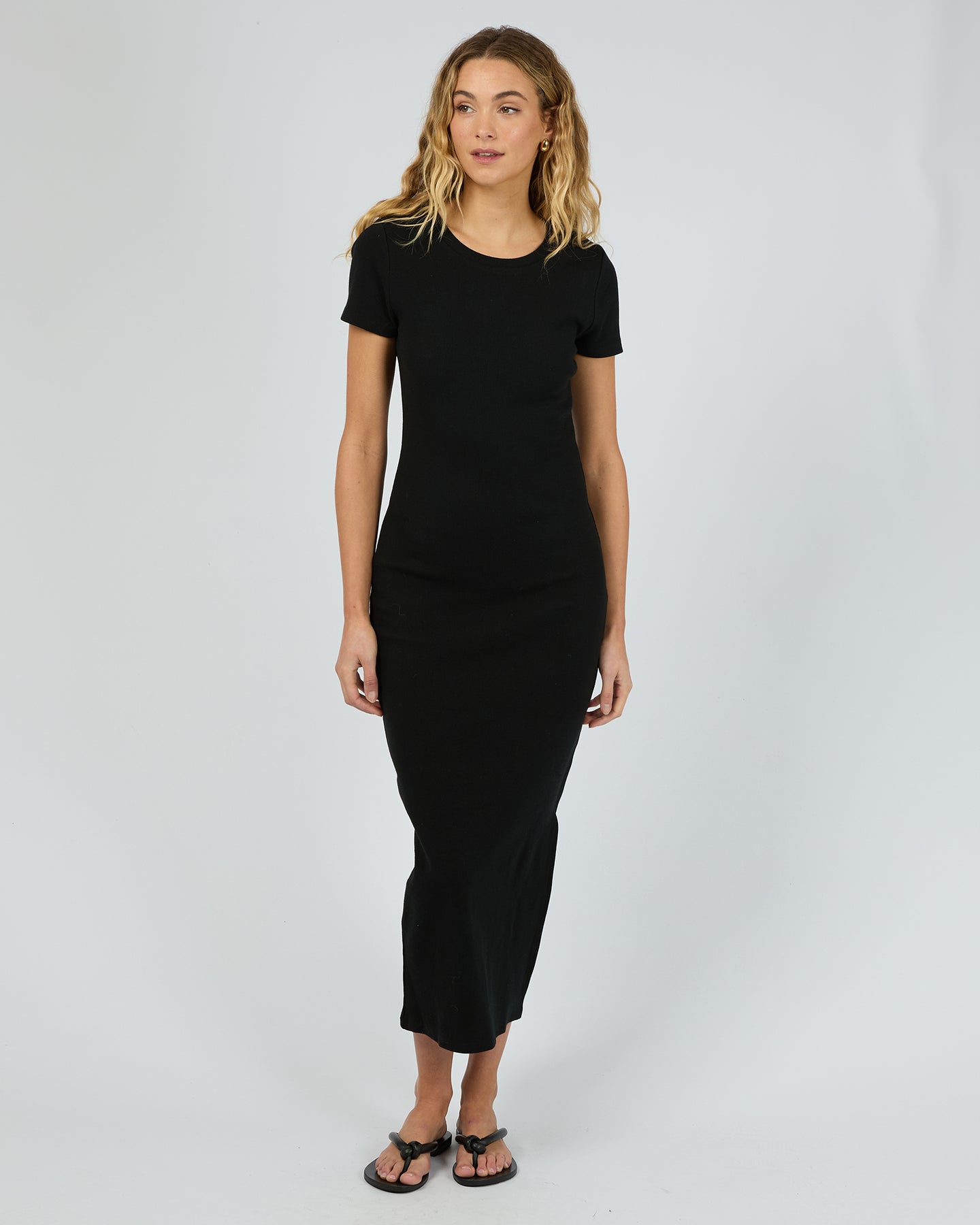 Mika Midi Dress - Black by Silent Theory - in 8 | SWAACE