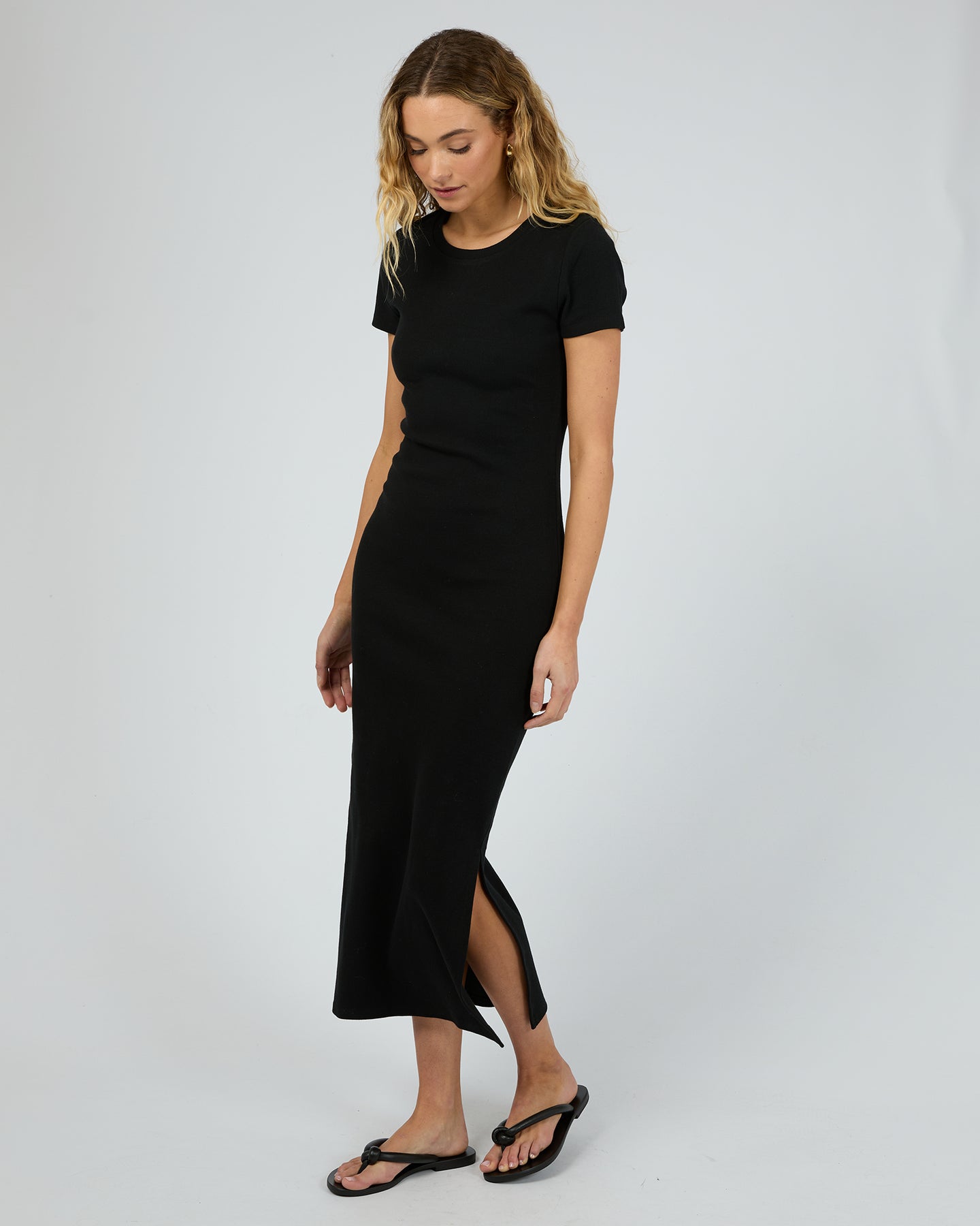 Mika Midi Dress - Black by Silent Theory - in 8 | SWAACE