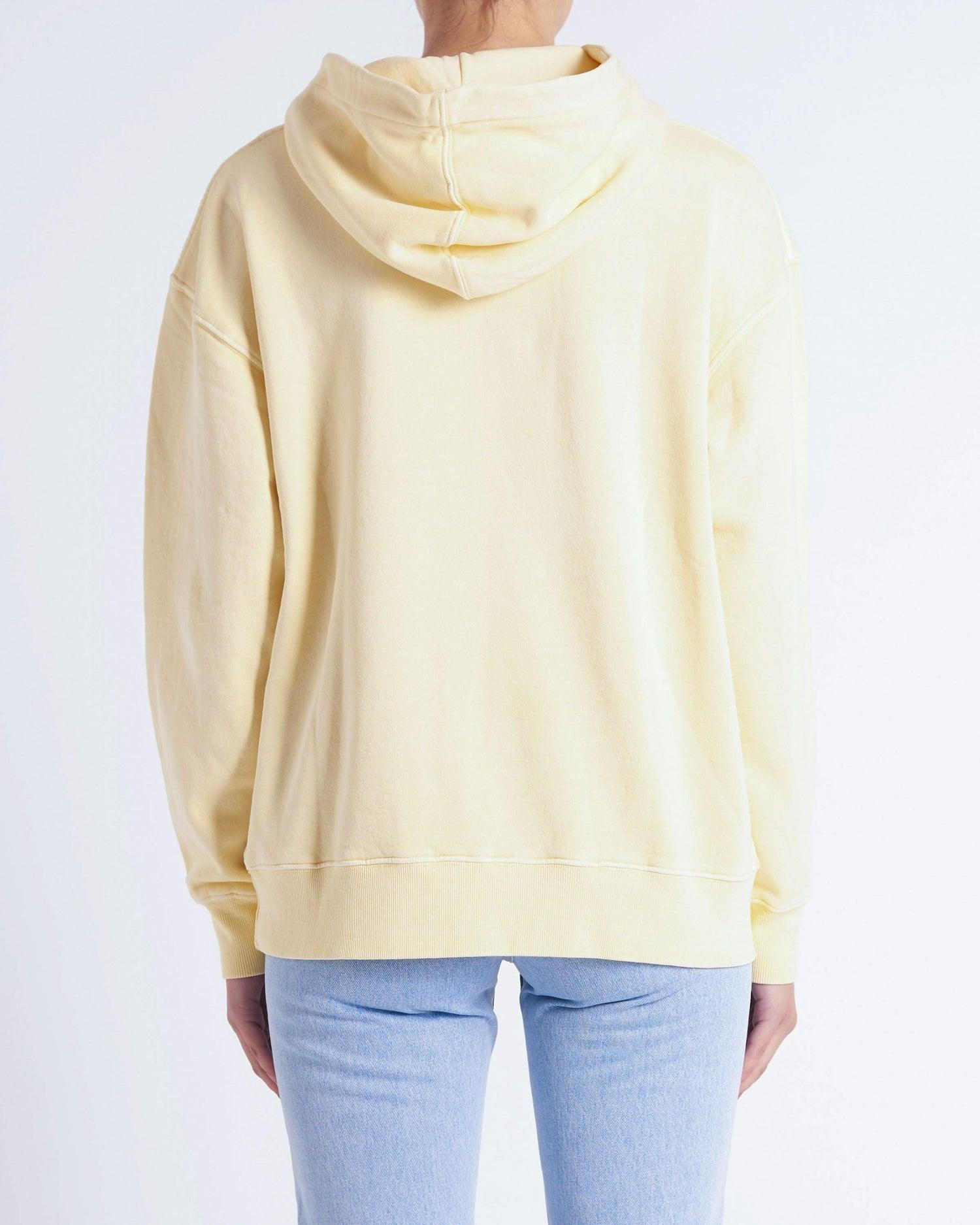 90's Relaxed Hoodie - French Vanilla by Abrand Jeans - in XS | SWAACE