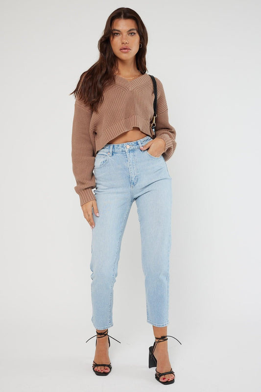 A 94 High Slim Petite Jeans - Gina by Abrand Jeans - in 8/26 | SWAACE