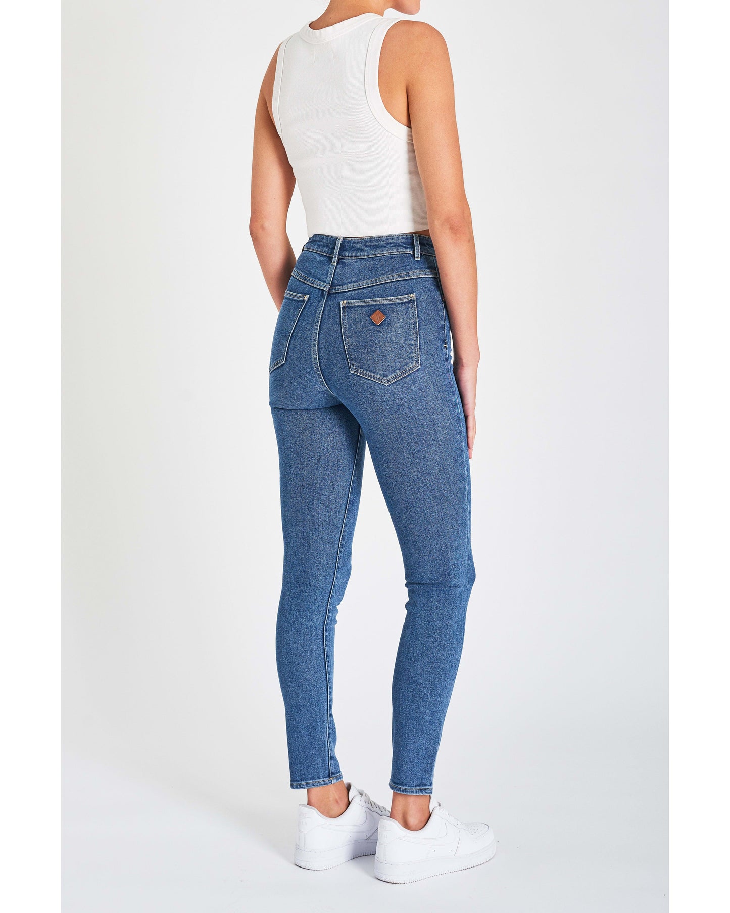 A High Skinny Ankle Basher Jeans - Chantelle by Abrand Jeans - in 8/26 | SWAACE