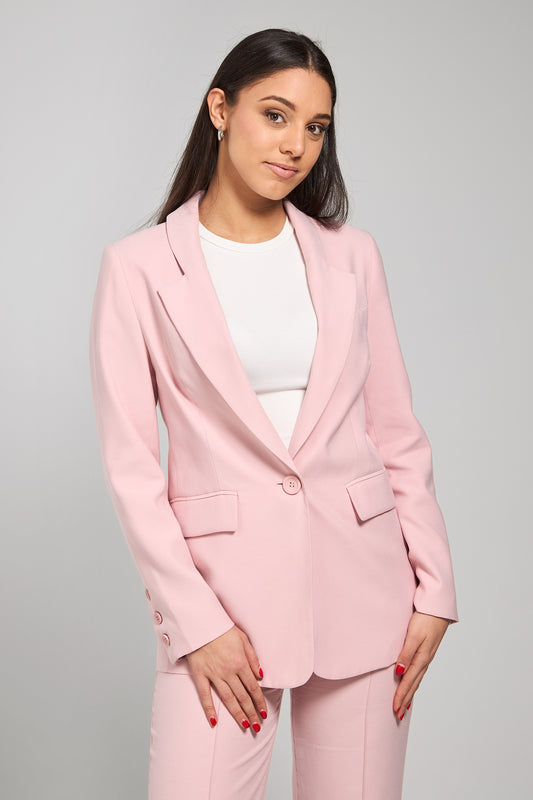 Antigua Blazer Pink by Esmaee - in XS | SWAACE