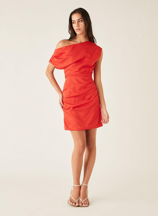 Devine Dress - Blood Orange by Esmaee - in XS | SWAACE