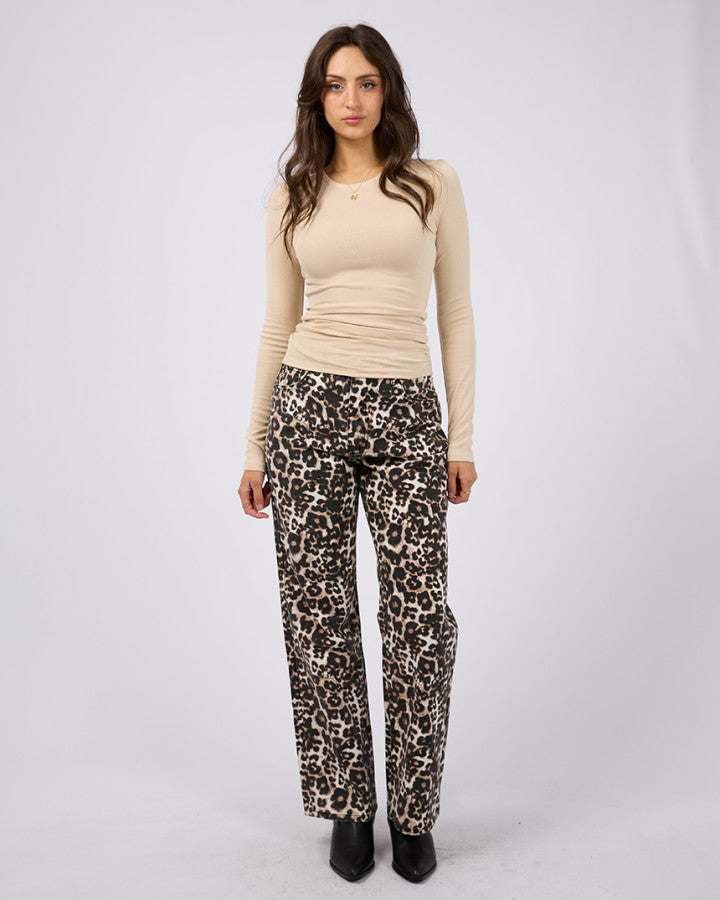 Kylie Long Sleeve Top - Oat