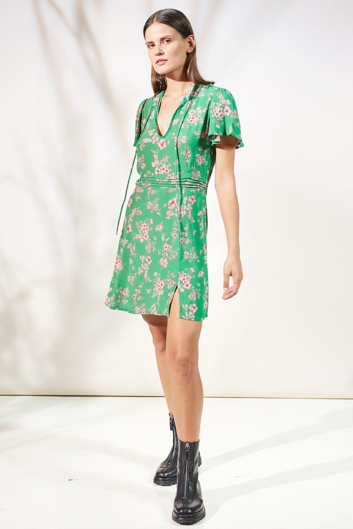 Bella Mini Dress - Vive La Fleur by Rue Stiic - in M | SWAACE