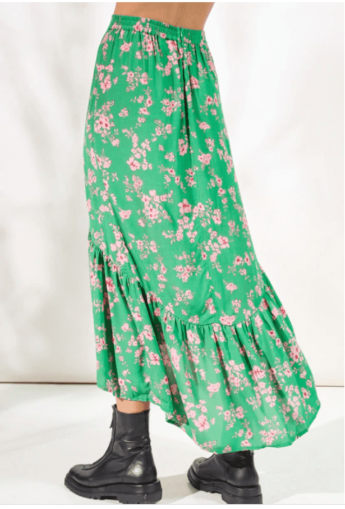 Violeta Maxi Skirt - Vivid La Fleur by Rue Stiic - in XS | SWAACE