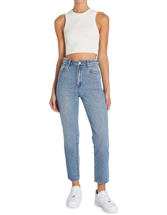 A 94 High Slim Zoey Organic Jeans by Abrand Jeans - in 8/26 | SWAACE