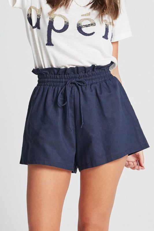 Sunshine Linen Swing Shorts by Apero Label - in XS | SWAACE