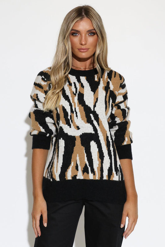 Fayda Knit - Zebra by Lost in Lunar - in XS | SWAACE