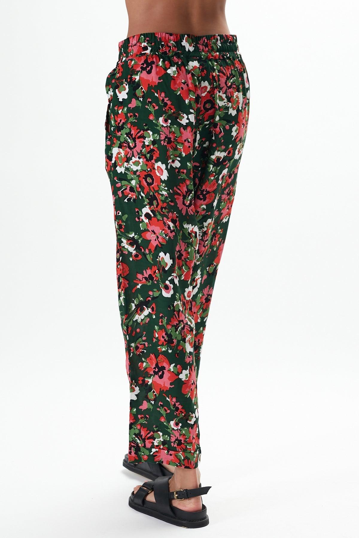 Milena Pant - Viola Floral by Rue Stiic - in XS | SWAACE